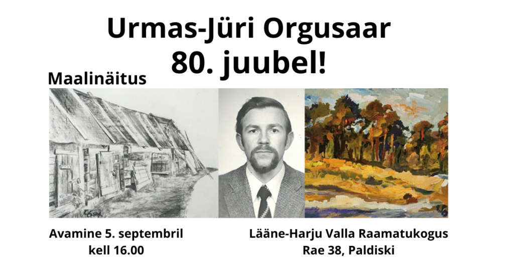 Urmas-Jüri Orgusaare 80. juubeli näituse avamine