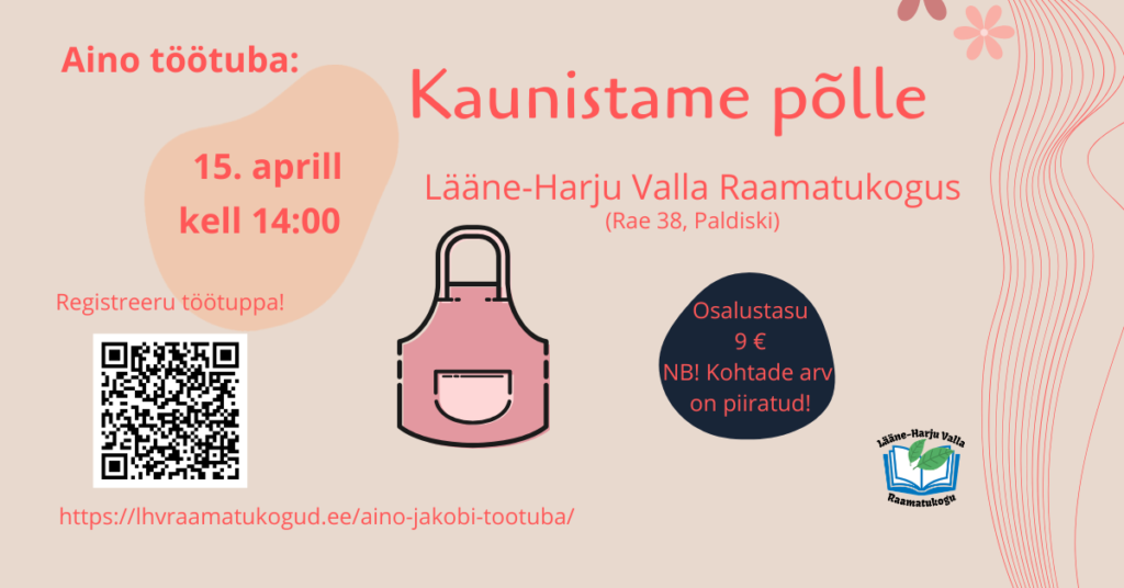 Aino töötuba: Kaunistame põlle