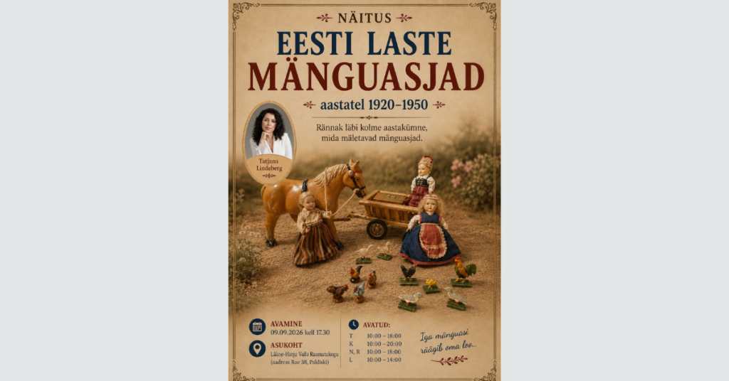 näitus: eesti laste mänguasjad